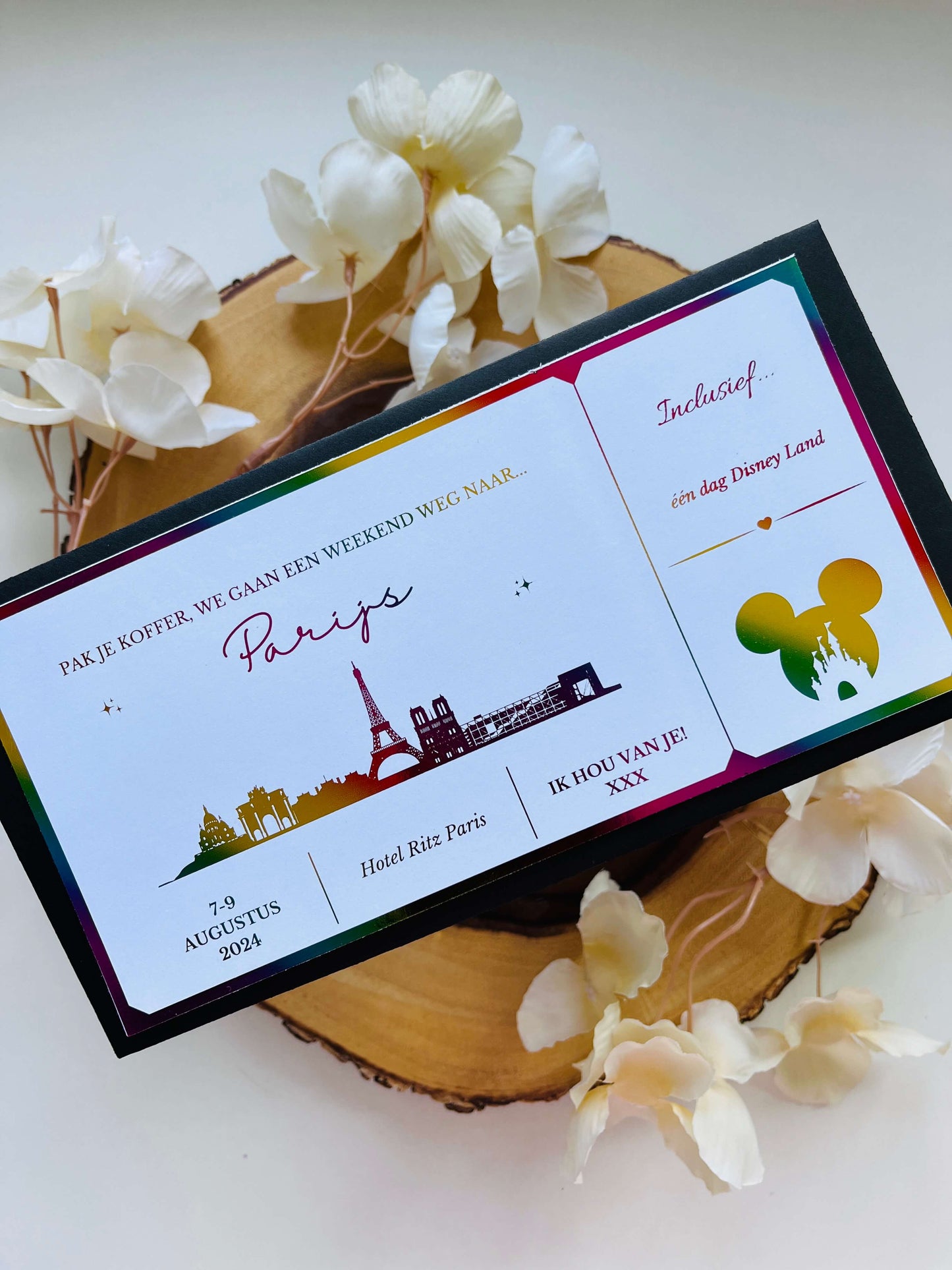 Foil Ticket | Weekend weg