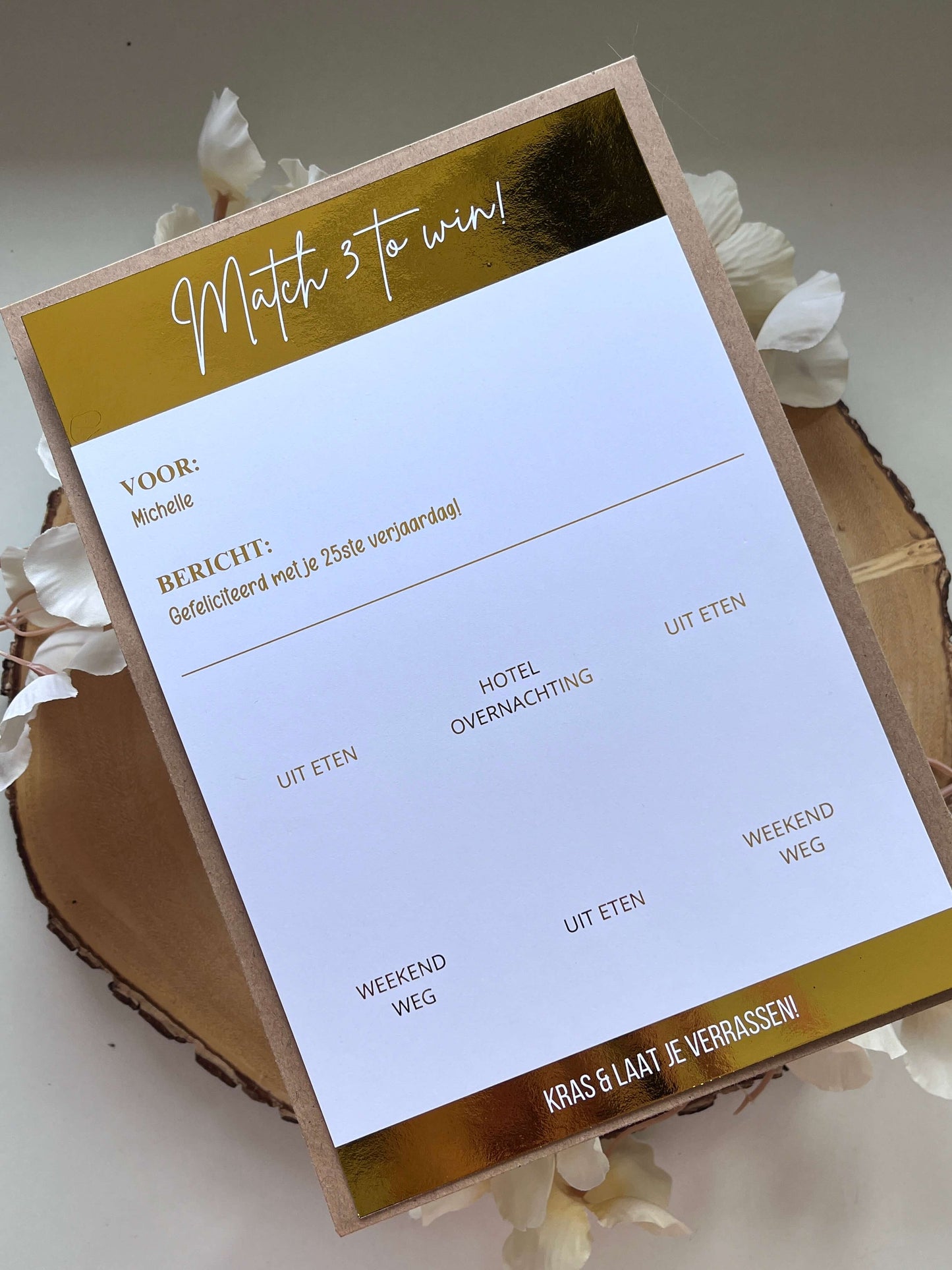 Foil Ticket | Match 3 to win!