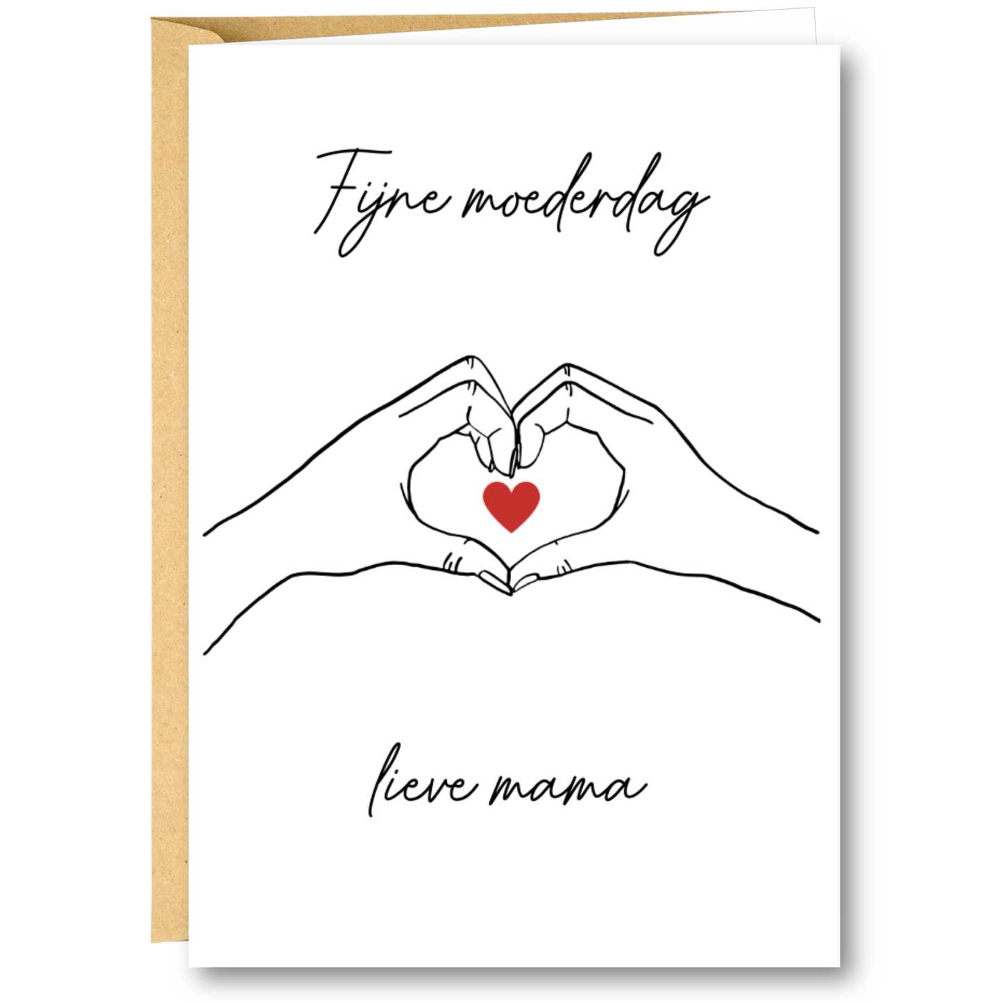 WENSKAART | MOEDERDAG HANDEN HART