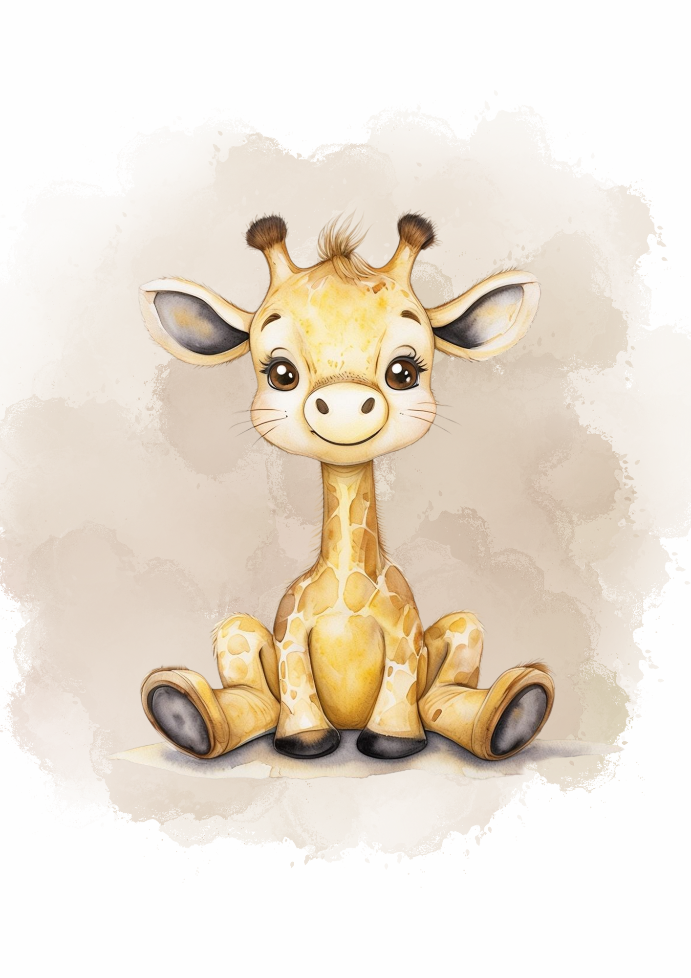 Full Color Poster | Drieluik Dieren Gepersonaliseerd