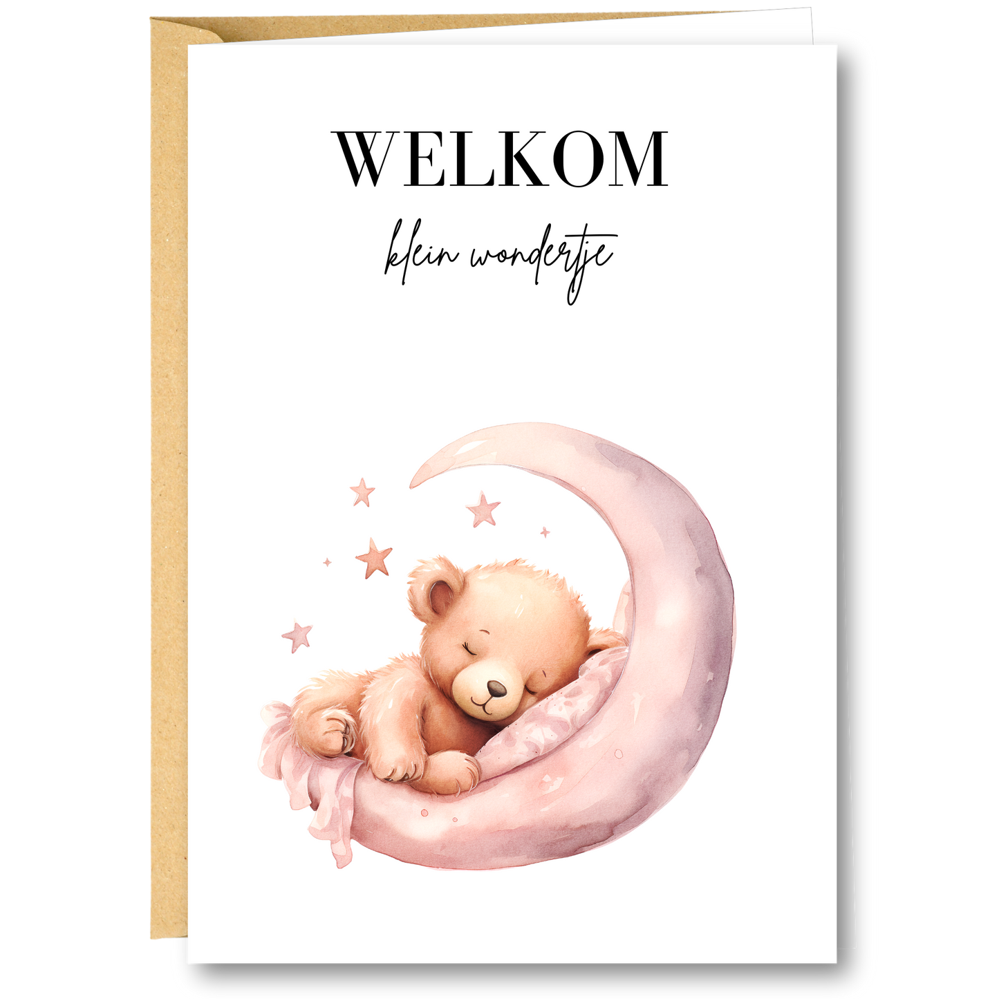WENSKAART | WELKOM KLEIN WONDERTJE