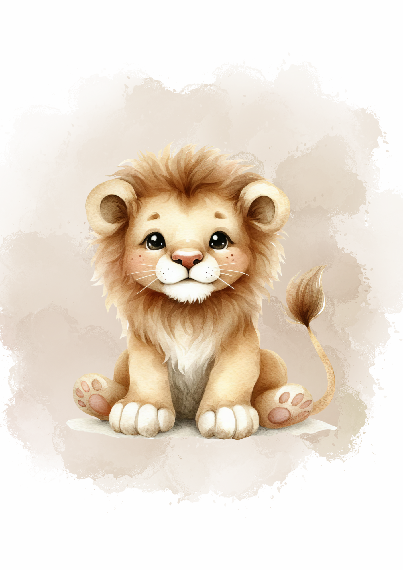 Full Color Poster | Drieluik Dieren Gepersonaliseerd