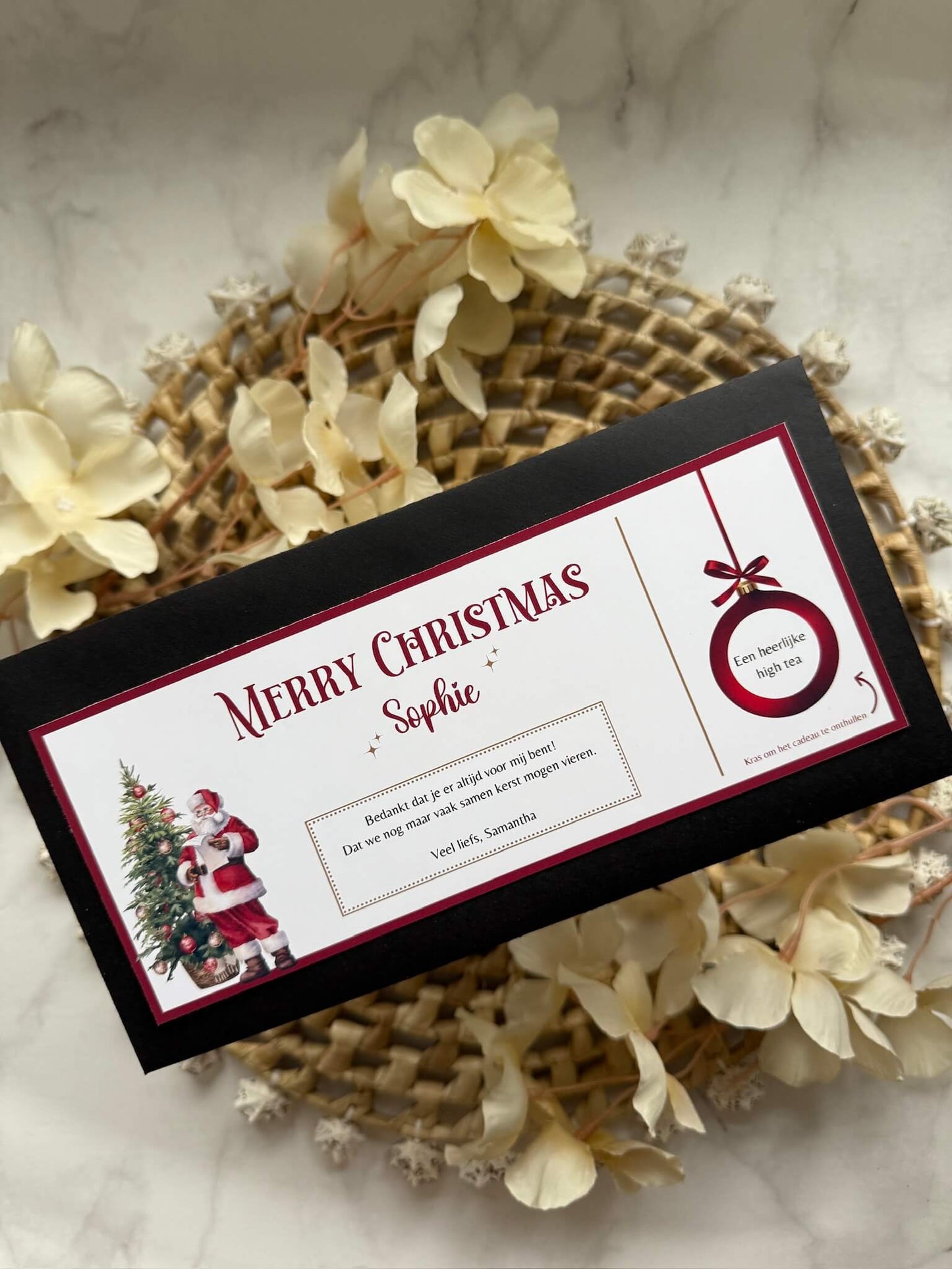 Full Color Gift Ticket | Christmas