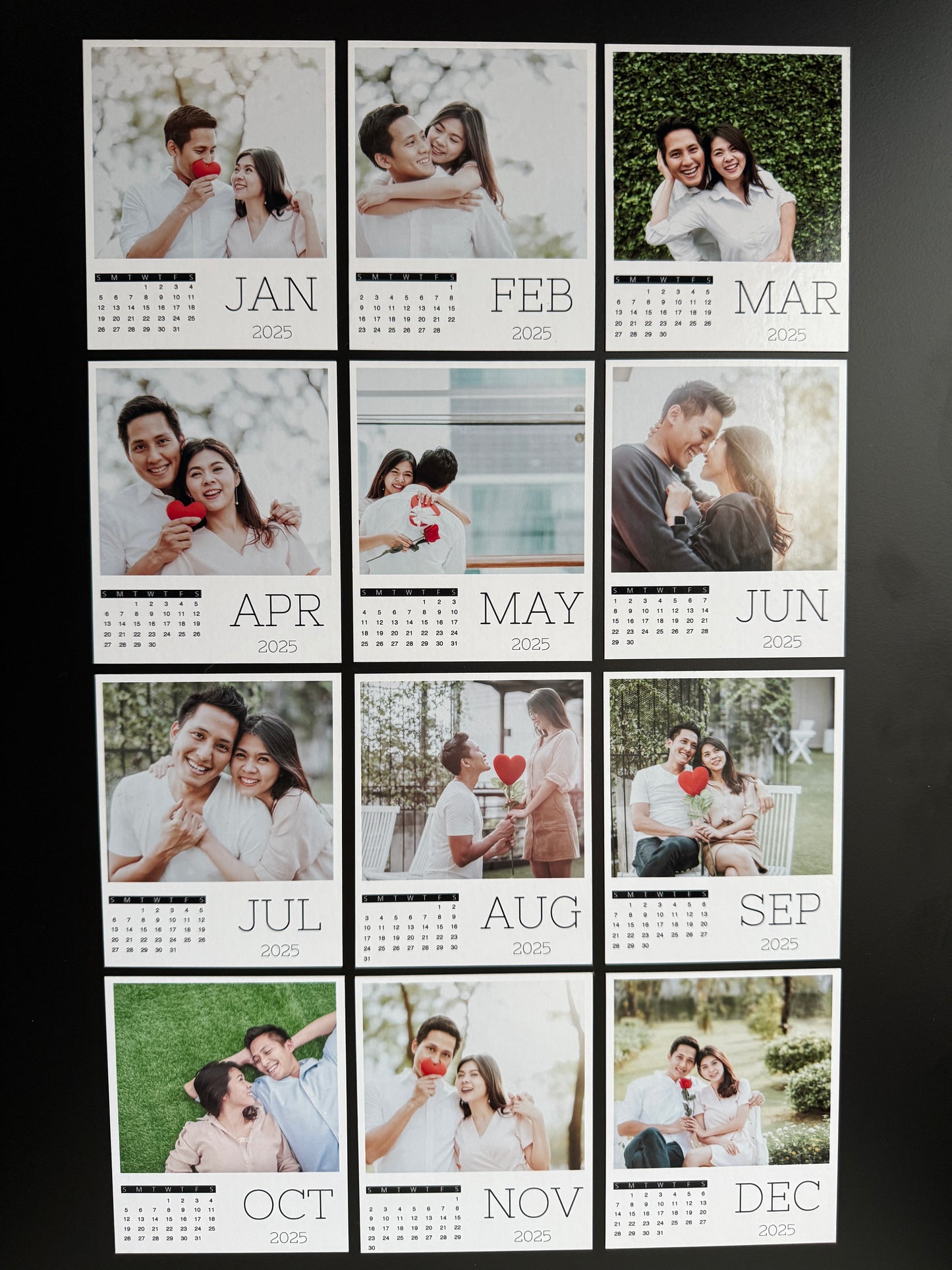 Magneten Kalender | Gepersonaliseerde foto's