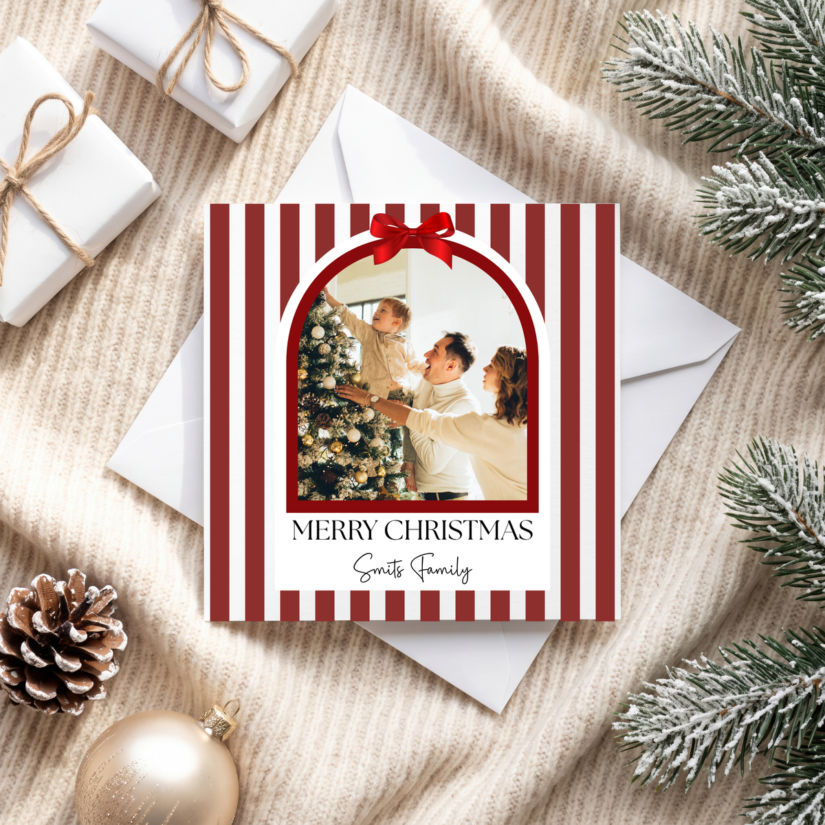 KERSTKAART | MERRY CHRISTMAS FOTO