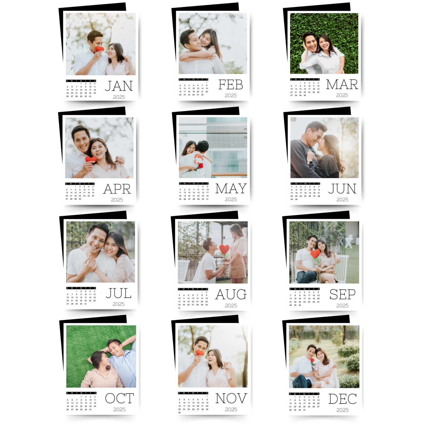 Magneten Kalender | Gepersonaliseerde foto's