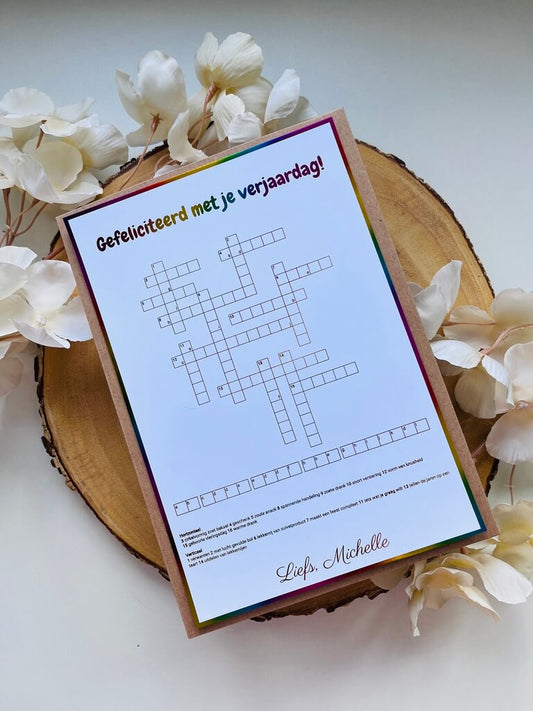 Foil Ticket | Kruiswoordpuzzel