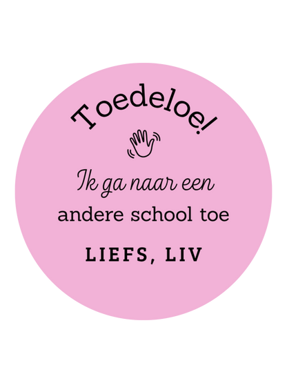 STICKER | TOEDELOE ANDERE SCHOOL