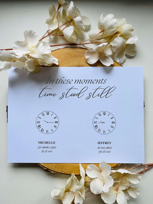 Foil Poster | Time Stood Still