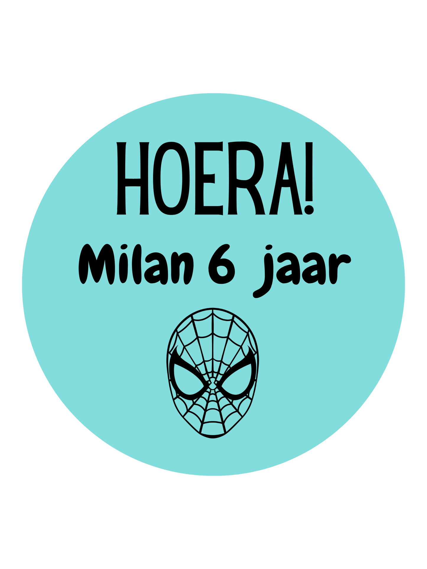 TRAKTATIE STICKER | SPIDERMAN