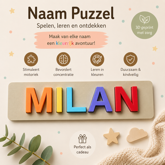 3D | NAAM PUZZEL