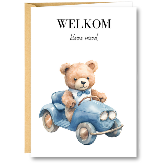 WENSKAART | WELKOM KLEINE VRIEND