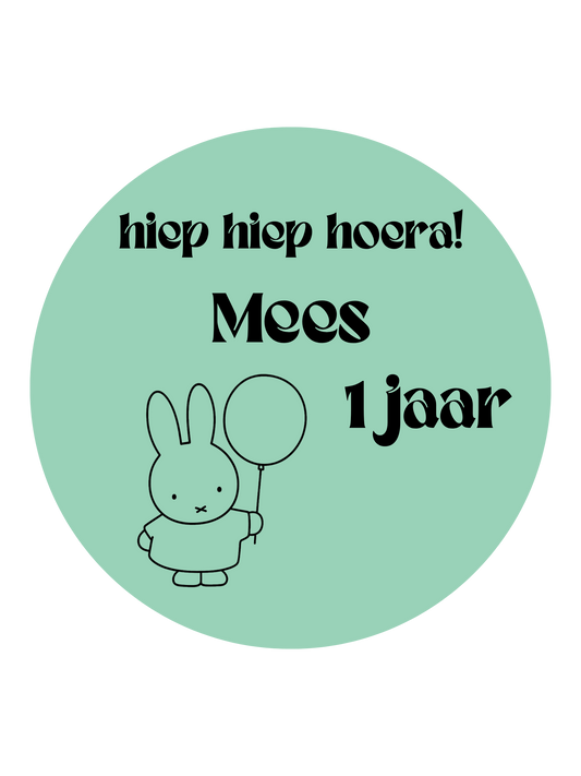 TRAKTATIE STICKER | NIJNTJE