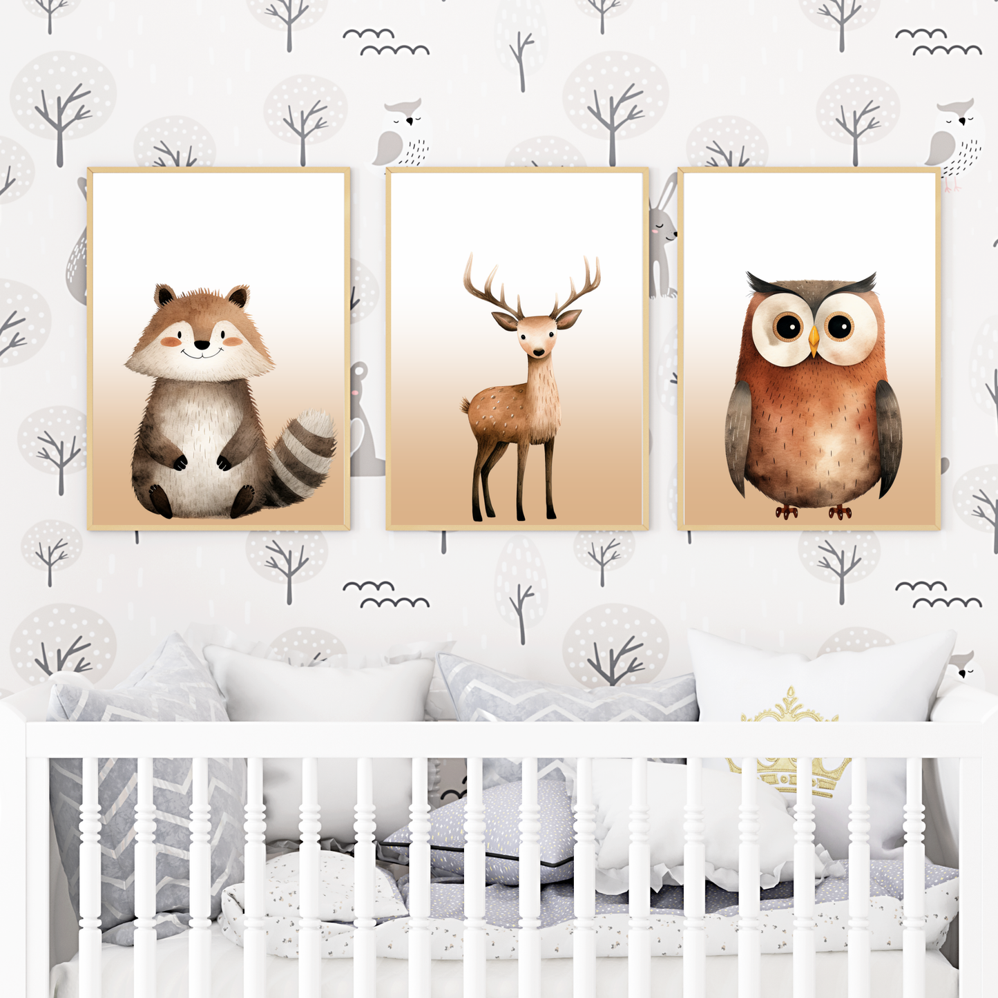 Full Color Poster | Bosdieren