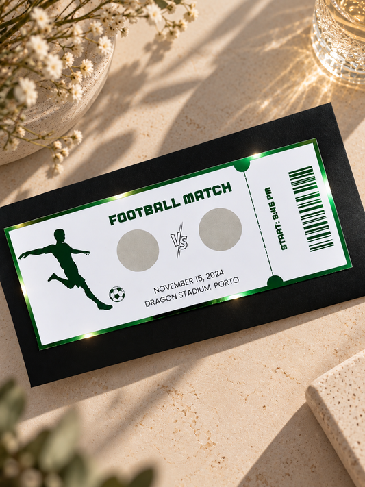Foil Ticket | Football Match