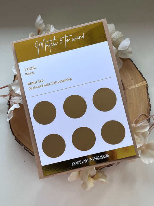 Foil Ticket | Match 3 to win!