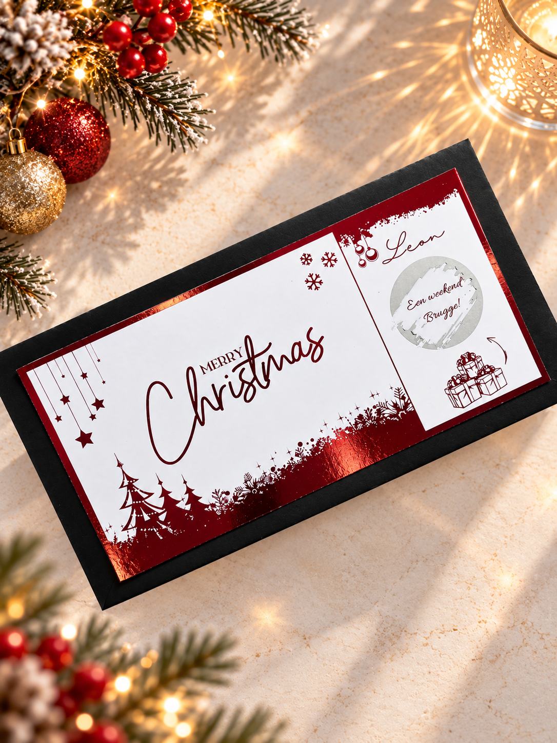 Foil Ticket | Christmas