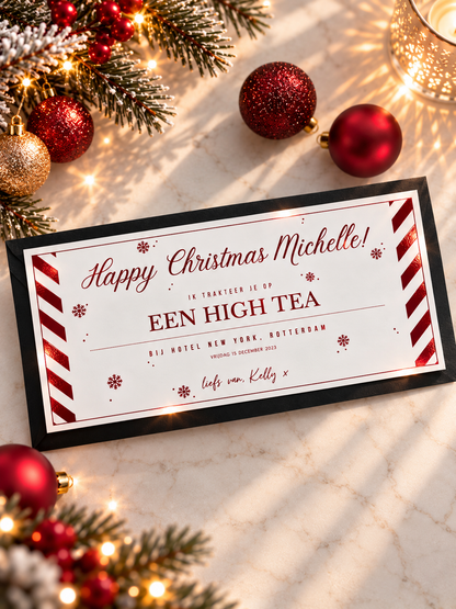 Foil Ticket | Happy Christmas