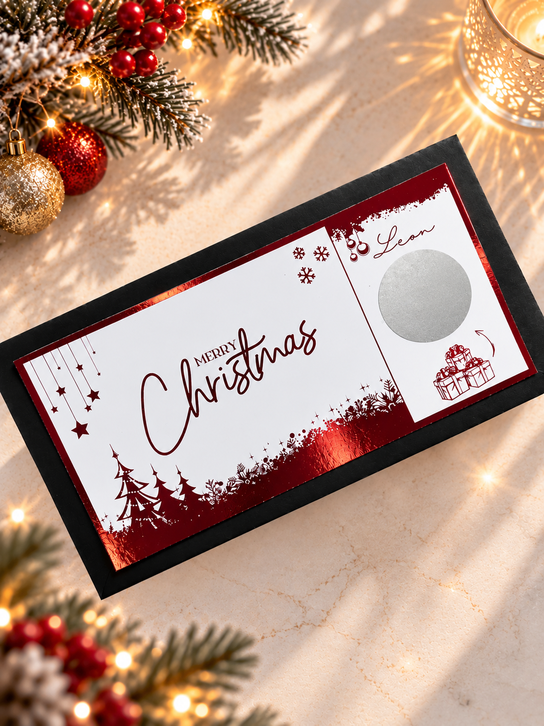 Foil Ticket | Christmas