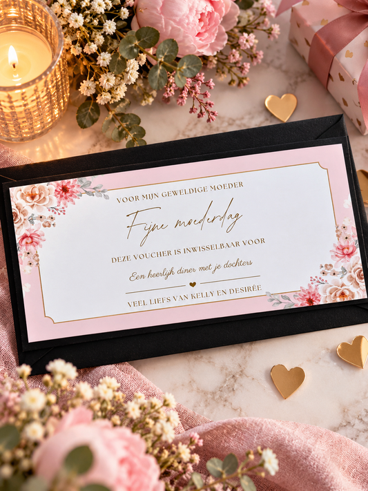 Full Color Cadeau Ticket | Moederdag