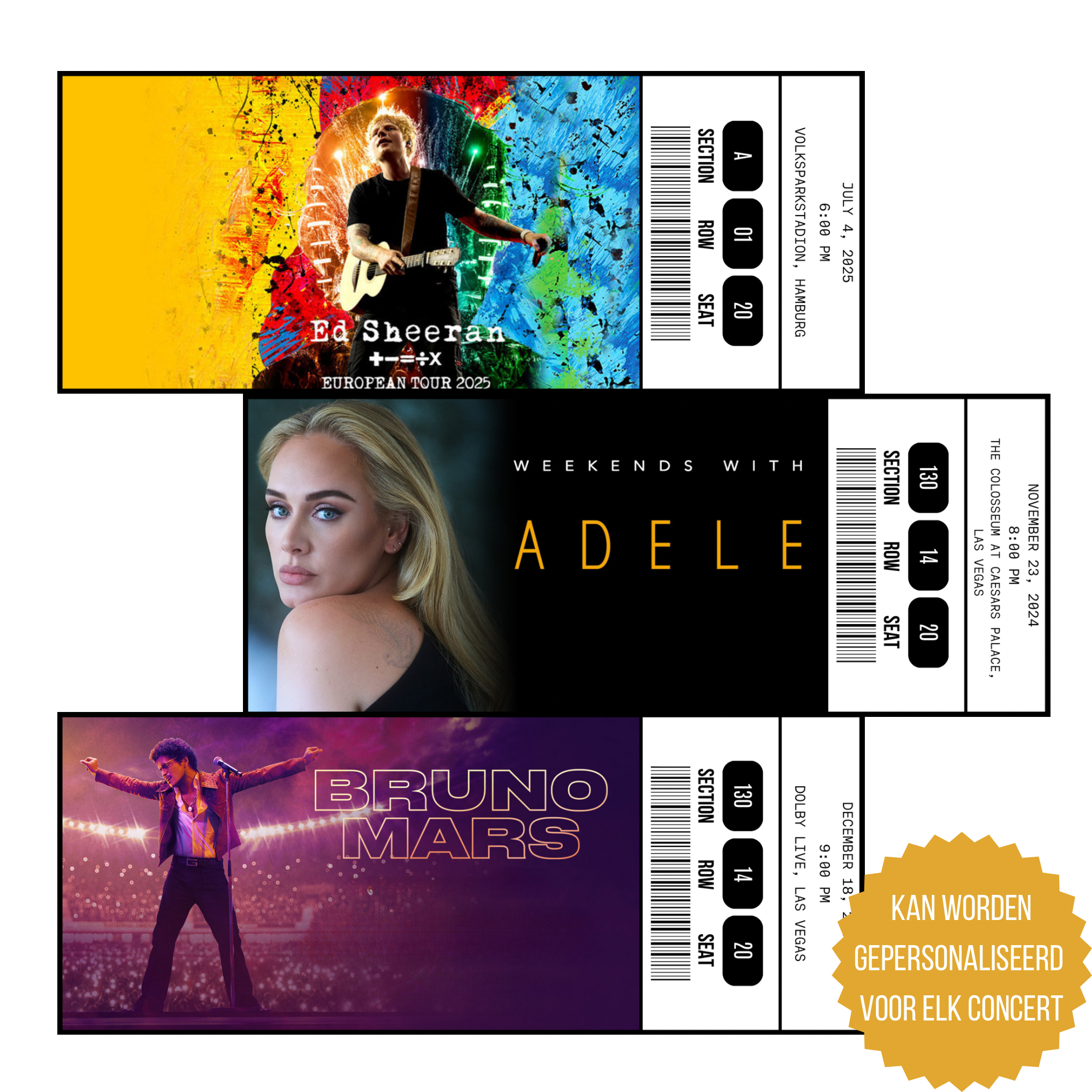 Full Color Ticket | Concert