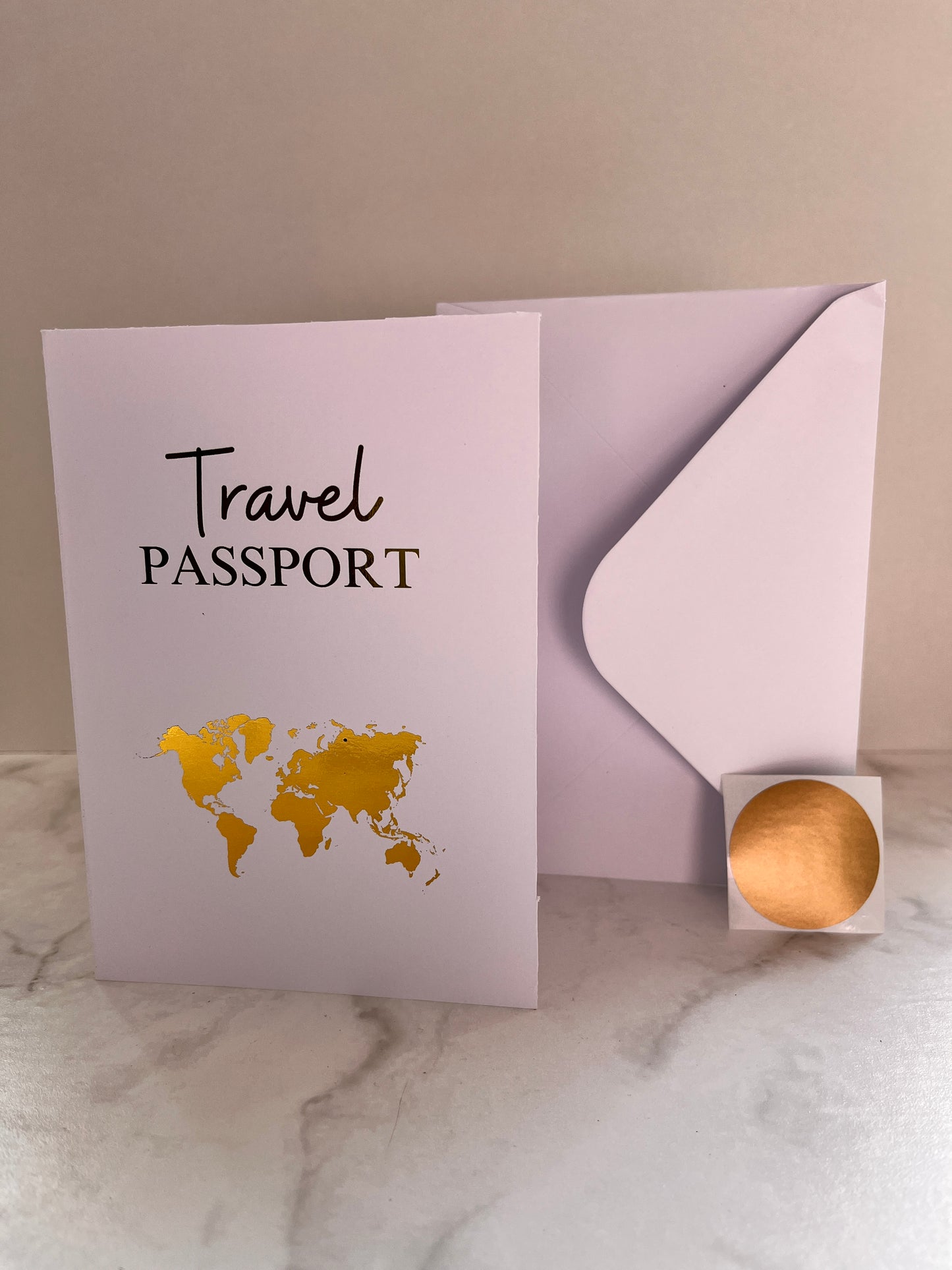 Foil Ticket | Travel Passport
