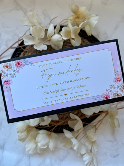 Full Color Cadeau Ticket | Moederdag