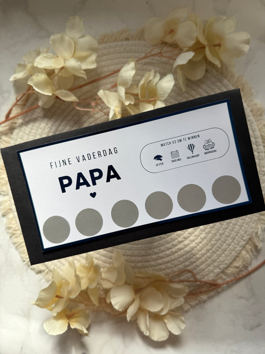 Foil Ticket | Vaderdag