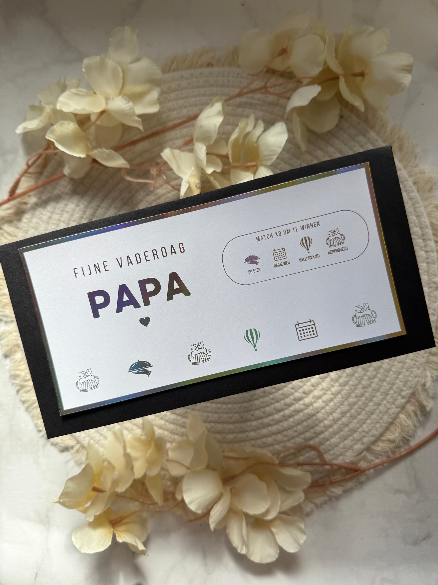 Foil Ticket | Vaderdag