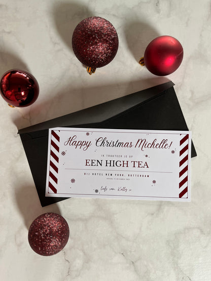 Foil Ticket | Happy Christmas