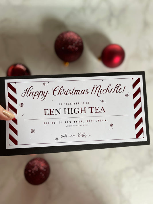 Foil Ticket | Happy Christmas