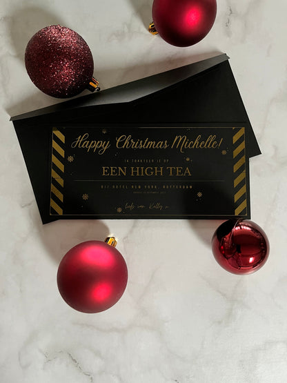 Foil Ticket | Happy Christmas