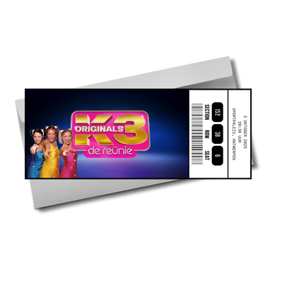 Full Color Ticket | K3 Reünie