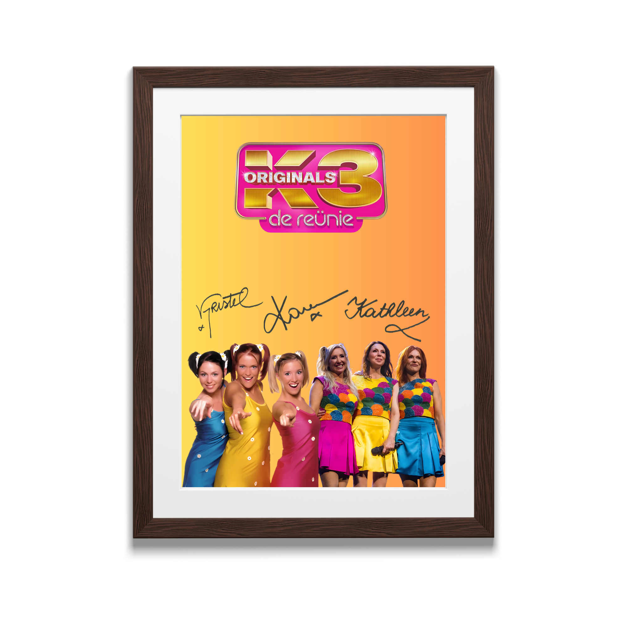 Full Color Poster | K3 Reünie met handtekening