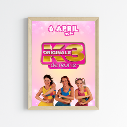 Full Color Poster | K3 Reünie