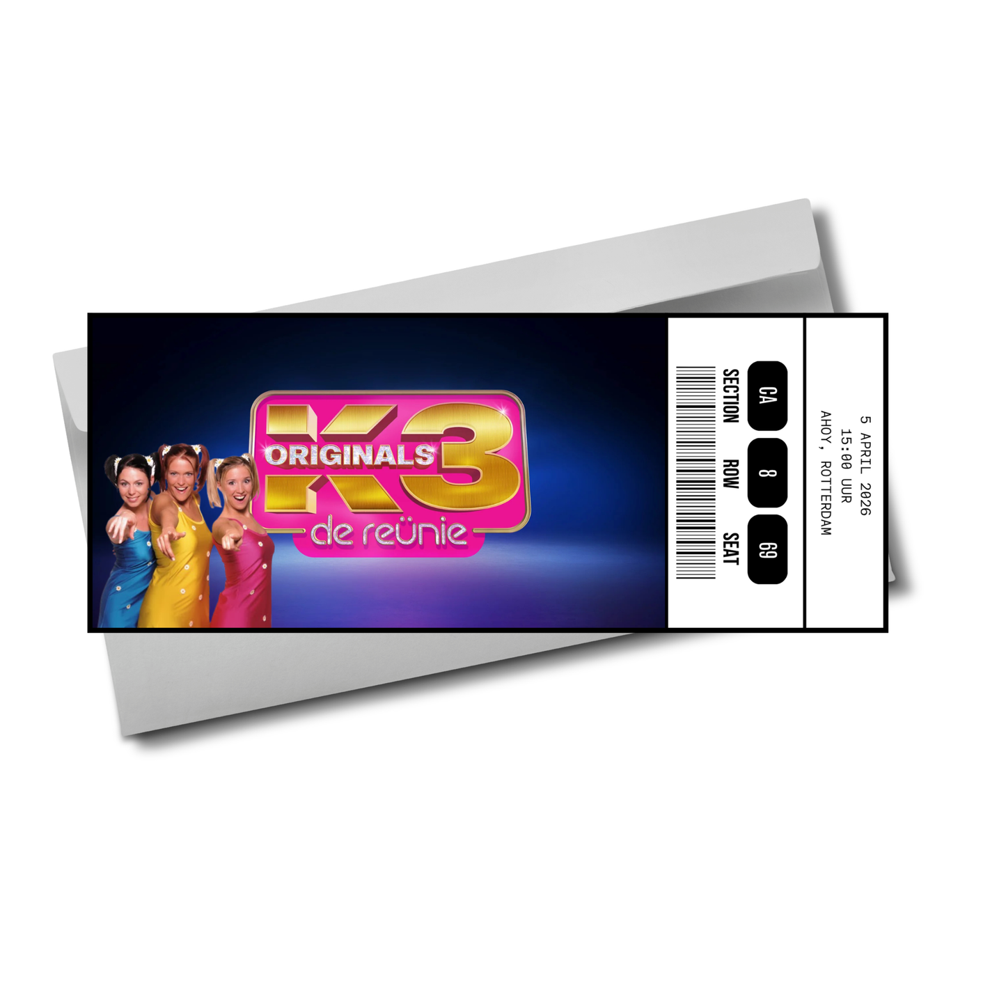Full Color Ticket | K3 Reünie