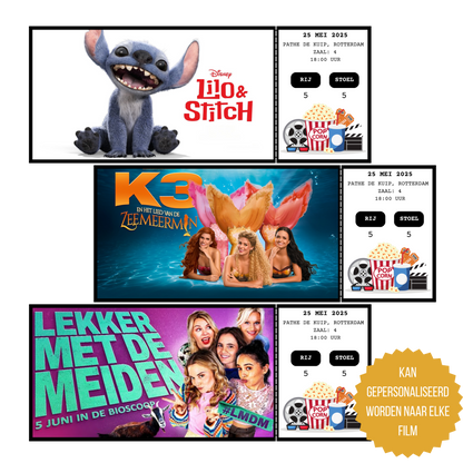 Full Color Ticket | Bioscoop