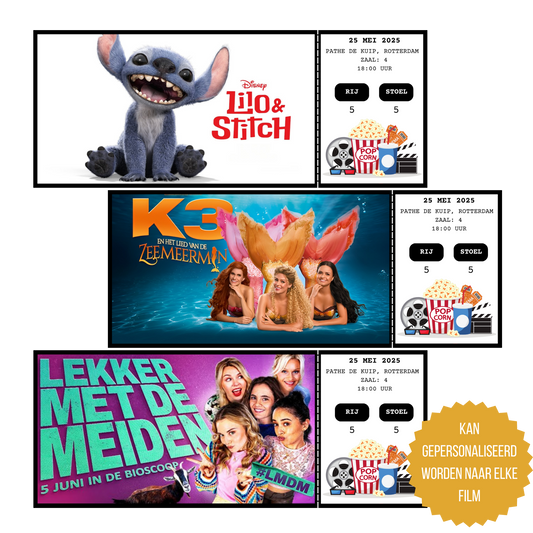 Full Color Ticket | Bioscoop