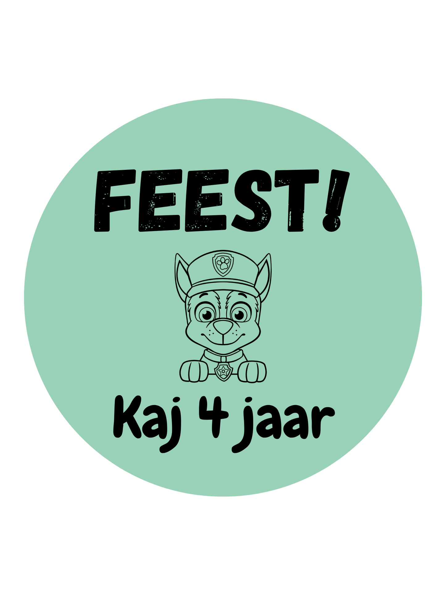 TRAKTATIE STICKER | PAW PATROL