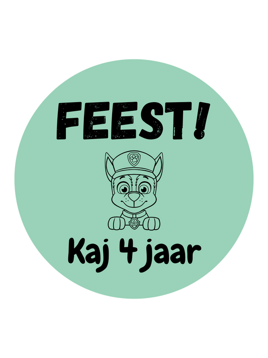 TRAKTATIE STICKER | PAW PATROL