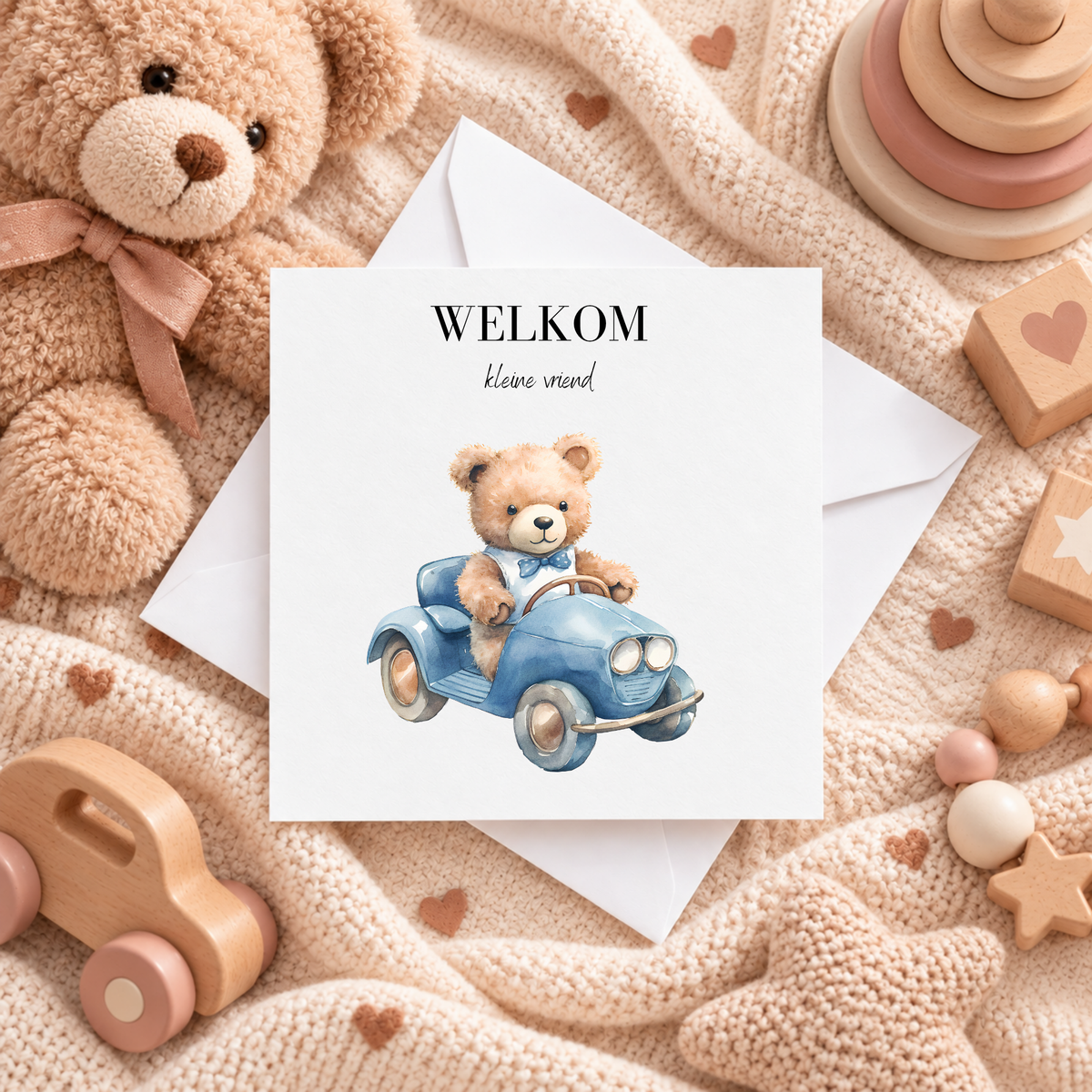 WENSKAART | WELKOM KLEINE VRIEND