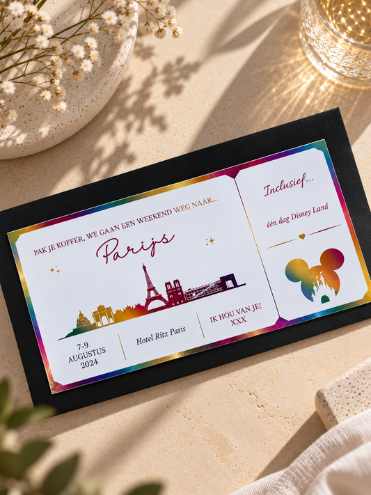 Foil Ticket | Weekend weg