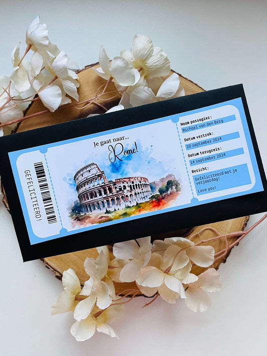 Stedentrip Rome ticket