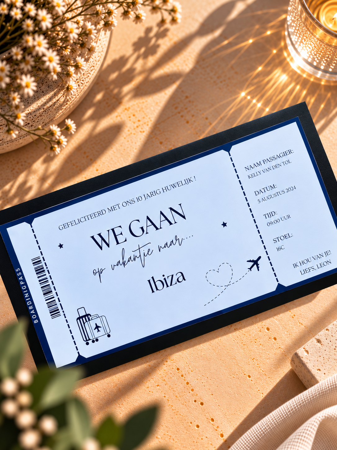 Foil Ticket | Boardingpass