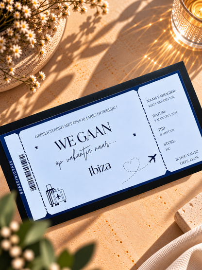 Foil Ticket | Boardingpass